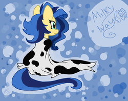 Size: 2728x2152 | Tagged: safe, artist:daisy-dictator, oc, oc only, oc:milky way, pony, female, mare, solo