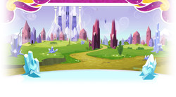 Size: 1650x908 | Tagged: safe, official, background, crystal empire, hasbro