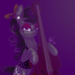 Size: 650x650 | Tagged: safe, artist:aba-kadabra, octavia melody, earth pony, pony, g4, cello, female, musical instrument, solo