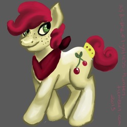 Size: 500x500 | Tagged: safe, artist:ask-the-flightless-hunter, cherry jubilee, g4, 30 minute art challenge, rule 63