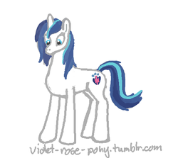 Size: 507x453 | Tagged: safe, artist:violet-rose-pony, shining armor, g4, 30 minute art challenge, gleaming shield, rule 63
