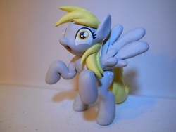 Size: 2048x1536 | Tagged: safe, artist:earthenpony, derpy hooves, pegasus, pony, g4, female, irl, mare, photo, sculpture, solo