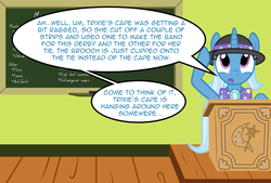 Size: 1280x867 | Tagged: safe, artist:mrbarthalamul, trixie, ask the wonderfully wise wizard, g4, tumblr