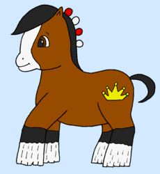 Size: 911x991 | Tagged: safe, artist:maleiva, g1, my little pony tales, solo, tail, unnamed character