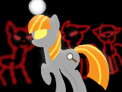 Size: 1024x768 | Tagged: safe, artist:crazycatniplady, oc, oc only, oc:ruby, oc:ruby (story of the blanks), earth pony, ghost, ghost pony, pony, undead, zombie, zombie pony, story of the blanks