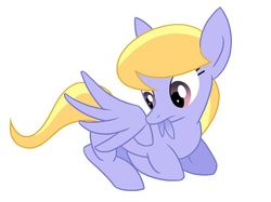 Size: 822x616 | Tagged: artist needed, safe, cloud kicker, pony, g4, female, preening, simple background, solo, vector, white background