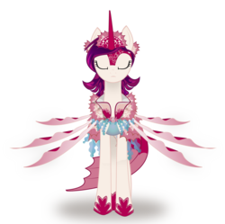 Size: 2996x2986 | Tagged: safe, artist:zahpkiel, oc, oc only, oc:princess koi, kelpie, merpony