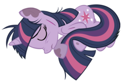 Size: 2728x1849 | Tagged: safe, artist:mysterymelt, twilight sparkle, pony, unicorn, g4, cut, dead, eyes closed, female, injured, mare, simple background, solo, transparent background, unicorn twilight, vector