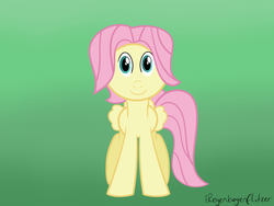 Size: 2000x1500 | Tagged: safe, artist:regxy, fluttershy, pony, g4, adorascotch, butterscotch, cute, rule 63, rule63betes, solo