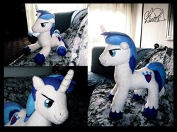 Size: 2000x1488 | Tagged: safe, artist:chibi91, shining armor, pony, g4, irl, photo, plushie, solo