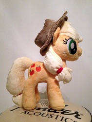 Size: 1141x1507 | Tagged: safe, artist:bitterxtea, applejack, earth pony, pony, g4, irl, photo, plushie, solo