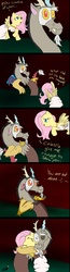 Size: 1024x3934 | Tagged: safe, artist:kisshulove9, discord, fluttershy, g4, comic, crossover, female, male, phantom of the opera, ship:discoshy, shipping, straight