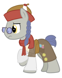 Size: 2000x2500 | Tagged: safe, artist:mellonshow, uncle curio, earth pony, pony, g4, glasses, male, simple background, solo, stallion, transparent background, vector