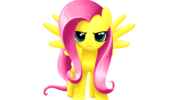 Size: 3414x1920 | Tagged: safe, artist:lockway, fluttershy, pony, g4, angry, female, solo