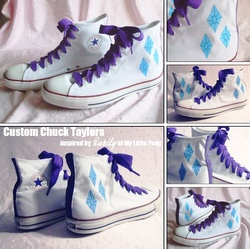 Size: 674x672 | Tagged: safe, artist:nella-nell, rarity, g4, converse, customized toy, shoes