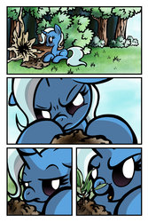 Size: 1024x1536 | Tagged: safe, artist:bronycurious, trixie, pony, unicorn, comic:recovery, g4, comic, female, mare, tree