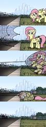 Size: 844x2350 | Tagged: safe, artist:fimflamfilosophy, fluttershy, pegasus, pony, fanfic:my little dashie, rainbow dash presents, g4, cia, comic, female, foalnapping, kidnapped, mare, net, this will end in death