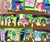 Size: 1280x1080 | Tagged: safe, edit, edited screencap, screencap, applejack, discord, fluttershy, pinkie pie, rainbow dash, rarity, spike, twilight sparkle, g4, keep calm and flutter on, caption, impact font, mane seven