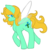 Size: 1237x1278 | Tagged: safe, artist:sinclair2013, morning glory, flutter pony, pony, g1, g4, female, g1 to g4, generation leap, mare, simple background, solo, transparent background