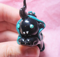 Size: 900x864 | Tagged: safe, artist:milkcannon, queen chrysalis, g4, charm, customized toy, irl, photo