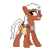 Size: 64x64 | Tagged: safe, artist:banditmax201, earth pony, pony, crossover, epona, epony, female, mare, pixel art, ponified, simple background, solo, sprite, the legend of zelda, transparent background