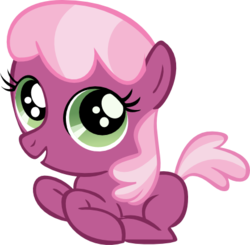 Size: 440x432 | Tagged: safe, artist:theairgonaut, cheerilee, earth pony, pony, call of the cutie, g4, baby, baby pony, cute, filly cheerilee, foal, simple background, solo, transparent background, younger