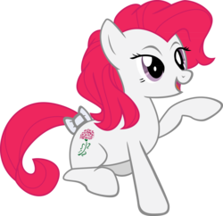 Size: 3258x3154 | Tagged: safe, artist:belldandychan, january carnation, pony, g1, g4, birthflower ponies, female, g1 to g4, generation leap, simple background, solo, transparent background, vector