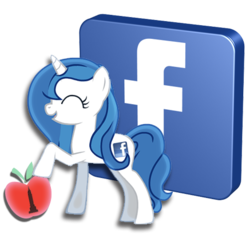 Size: 437x437 | Tagged: safe, pony, unicorn, bronies-nyc, email, facebook, female, horn, icon, mare, meetup, newsletter, simple background, transparent background