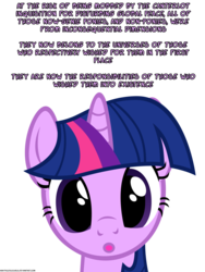 Size: 1050x1400 | Tagged: safe, artist:navitaserussirus, twilight sparkle, pony, unicorn, asktwixiegenies, g4, ask, female, mare, simple background, solo, transparent background, unicorn twilight