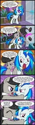 Size: 628x2200 | Tagged: safe, artist:madmax, dj pon-3, octavia melody, vinyl scratch, earth pony, pony, unicorn, g4, comic, drunk, las pegasus, vinyl's glasses