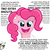 Size: 2000x2000 | Tagged: safe, artist:randomdash, discord, pinkie pie, g4