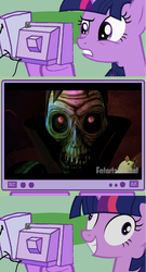 Size: 583x1078 | Tagged: safe, twilight sparkle, g4, exploitable meme, meme, rat king, teenage mutant ninja turtles, tv meme