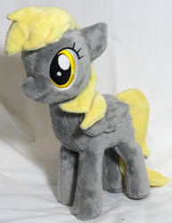 Size: 3234x4182 | Tagged: safe, artist:cryptic-enigma, derpy hooves, pegasus, pony, g4, female, irl, mare, photo, plushie, solo