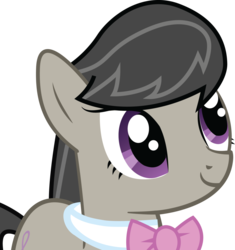 Size: 1964x2089 | Tagged: artist needed, source needed, safe, octavia melody, earth pony, pony, g4, bowtie, cute, female, mare, simple background, smiling, solo, tavibetes, transparent background, vector