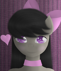 Size: 2362x2716 | Tagged: safe, artist:glittersonyourface, octavia melody, earth pony, semi-anthro, g4, female, solo