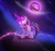 Size: 1359x1272 | Tagged: safe, artist:bluehedgedarkattack, twilight sparkle, g4, glowing eyes