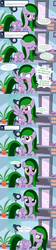 Size: 1280x5759 | Tagged: safe, artist:jan, oc, oc only, oc:emerald may, pony, ask, comic, crying, solo, tumblr