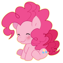 Size: 753x762 | Tagged: safe, artist:jevsy, pinkie pie, earth pony, pony, g4, female, solo