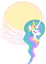 Size: 5682x7814 | Tagged: safe, artist:sirhcx, princess celestia, alicorn, pony, g4, absurd resolution, bust, eyes closed, female, mare, simple background, solo, sun, transparent background