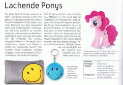 Size: 1163x807 | Tagged: safe, pinkie pie, g4, female, german, germany, irl, photo, plushie, text