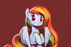 Size: 480x320 | Tagged: safe, artist:karzahnii, rainbow dash, pony, g4, alternate hairstyle, female, long mane, solo