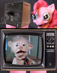 Size: 698x900 | Tagged: safe, pinkie pie, g4, creepy, exploitable meme, meme, morso, tv meme