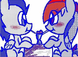 Size: 506x373 | Tagged: safe, artist:aricandee, rainbow dash, soarin', g4, female, flipnote, male, ship:soarindash, shipping, straight