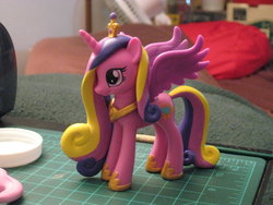 Size: 1024x768 | Tagged: safe, artist:aleximusprime, princess cadance, pony, g4, brushable, customized toy, irl, photo, solo, toy