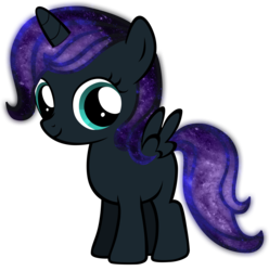 Size: 4747x4783 | Tagged: safe, artist:bc-programming, artist:unfiltered-n, edit, vector edit, oc, oc only, oc:nyx, pony, absurd resolution, ethereal hair, simple background, solo, transparent background, vector