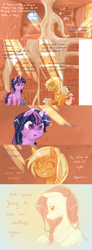 Size: 700x1900 | Tagged: safe, artist:kaoriogata, apple bloom, applejack, twilight sparkle, g4, fullmetal alchemist, fullmetal applejack, parody