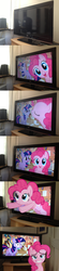 Size: 500x2266 | Tagged: artist needed, safe, pinkie pie, twilight sparkle, g4, fourth wall, ponies in real life