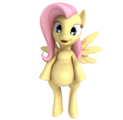 Size: 590x573 | Tagged: safe, artist:eggo81194, fluttershy, pony, g4, 3d, belly, bipedal, chubby, cute, fat, fattershy, gmod, shyabetes