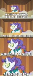 Size: 500x1148 | Tagged: safe, edit, edited screencap, screencap, rarity, pony, g4, green isn't your color, background pony, comic, cucumber, female, hair up, prone, sauna, screencap comic, seaweed, seaweed wrap, solo, spa, steam