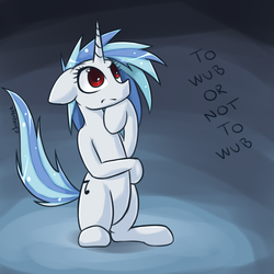 Size: 800x800 | Tagged: safe, artist:eshredder, dj pon-3, vinyl scratch, pony, g4, female, solo